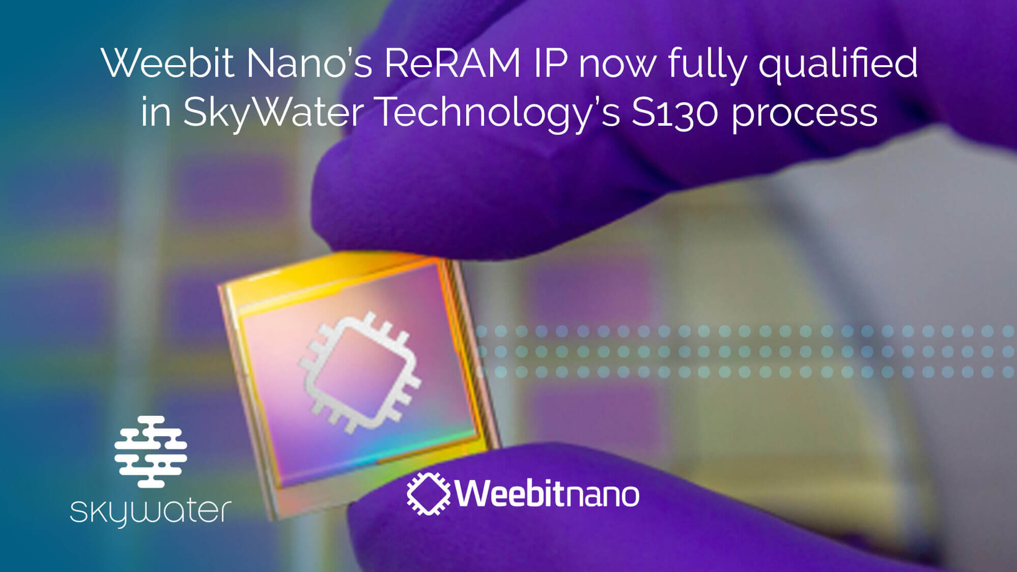 Weebit Nano’s ReRAM IP Now Fully Qualified In SkyWater Technology’s ...